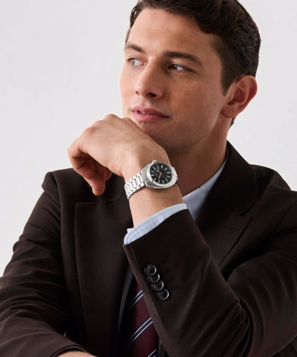 Marlin Draper Automatic 37mm Stainless Steel Bracelet Watch