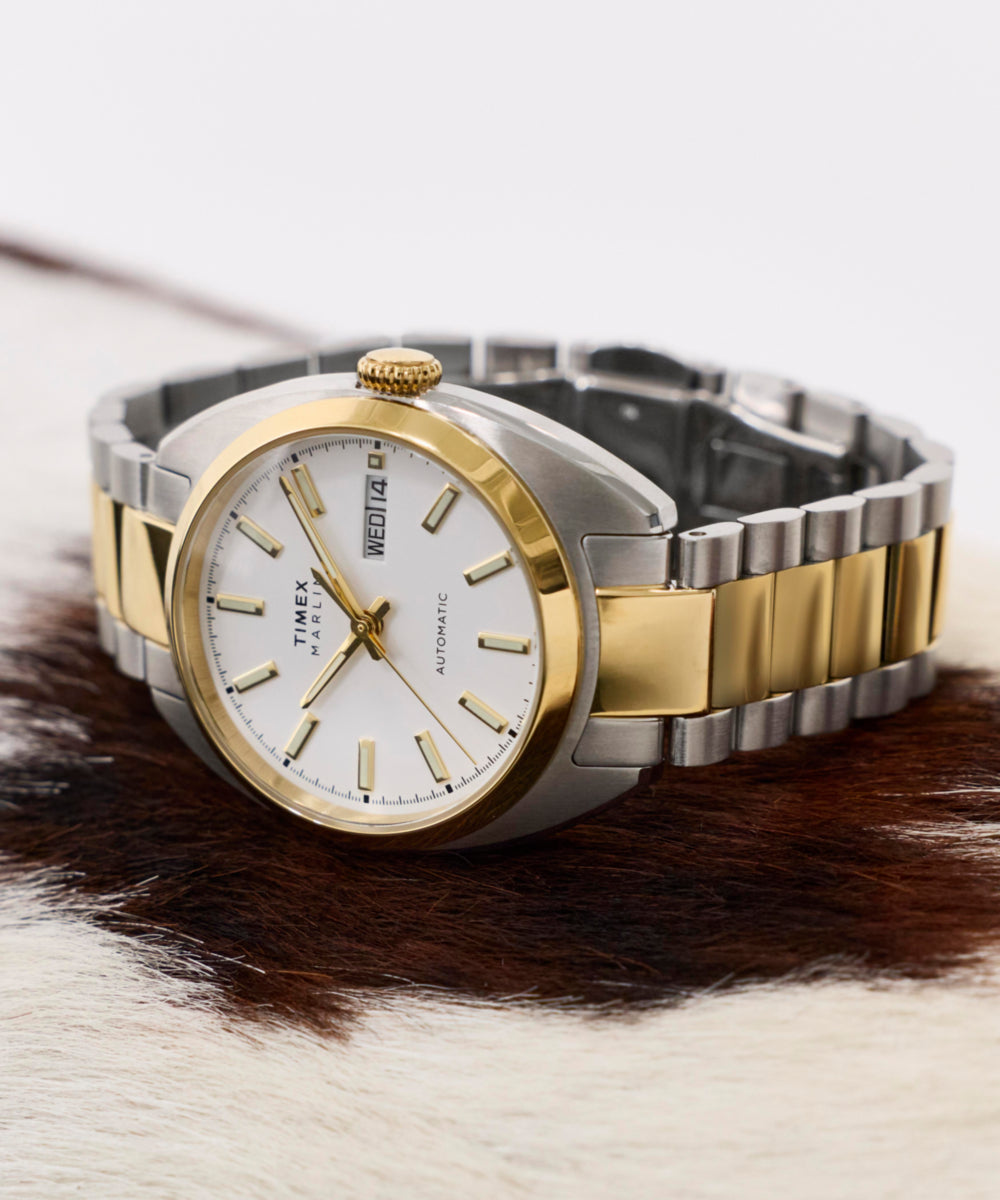 Marlin Draper Automatic 37mm Stainless Steel Bracelet Watch