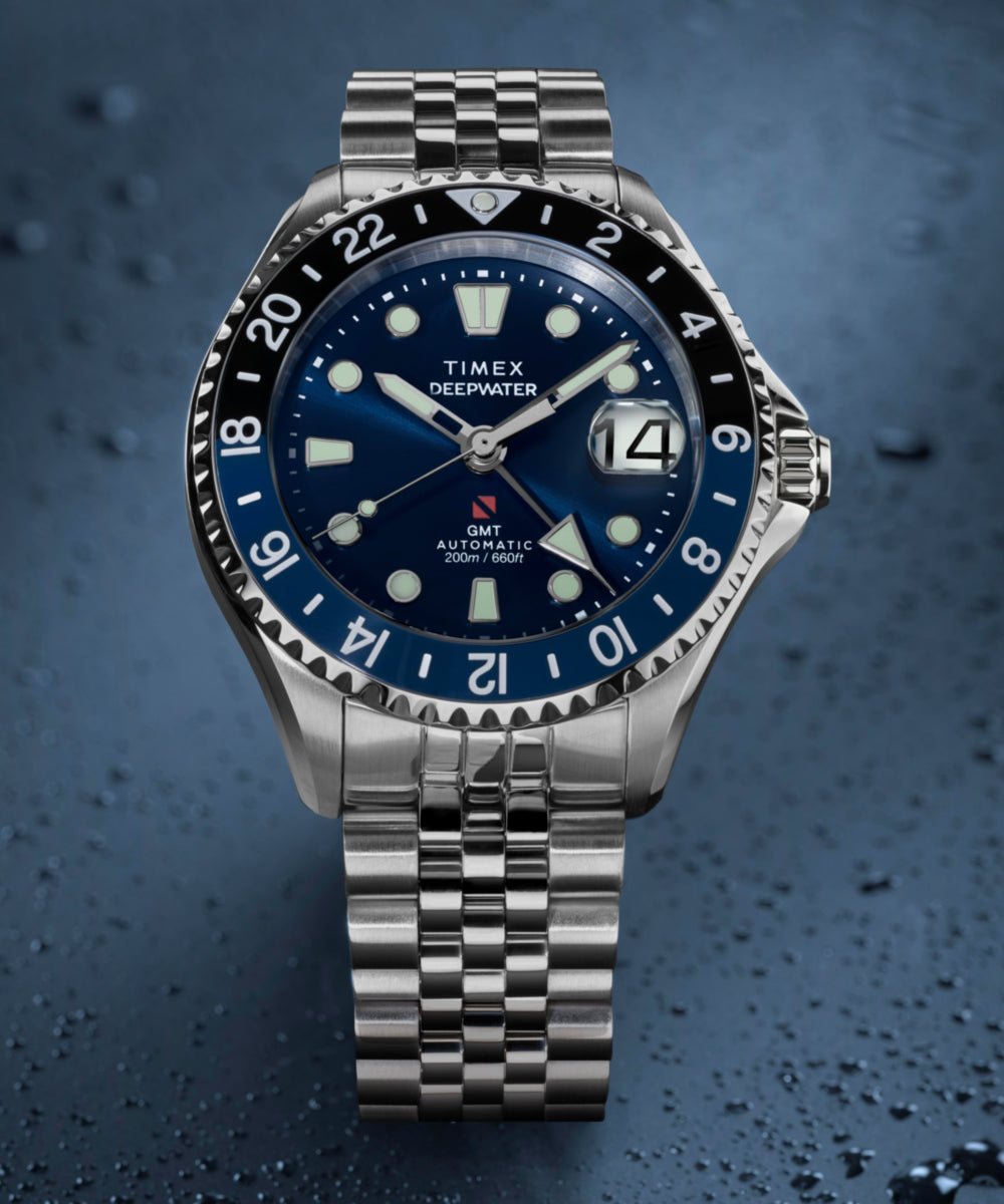 Deepwater Meridian 200 Automatic GMT 42mm Stainless Steel Bracelet Wat