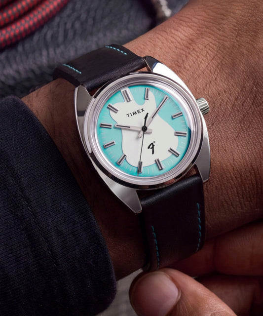 Fender x Timex 37mm Leather Strap Watch Giftset