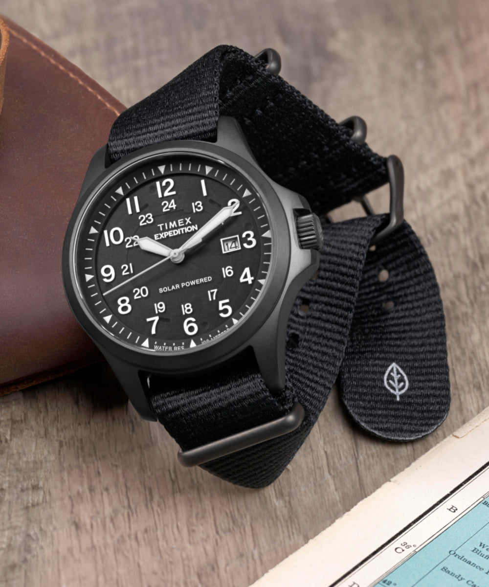 Expedition Field Post Solar 41mm Eco-Conscious Fabric Strap Watch