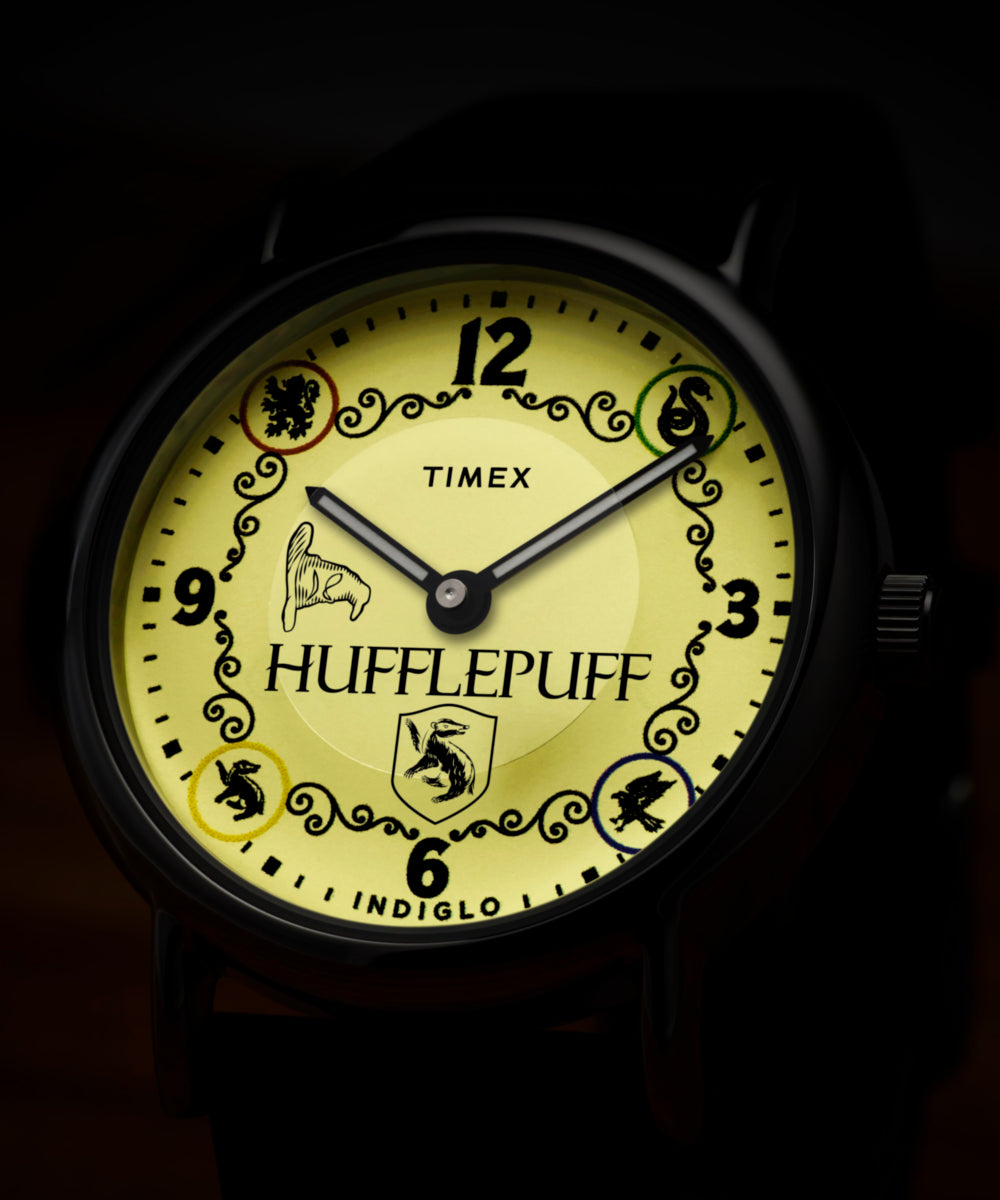 Harry Potter x Timex Weekender Hufflepuff House 38mm Leather Strap Wat