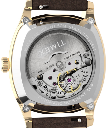 Marlin Chatham Automatic 36mm Leather Strap Watch