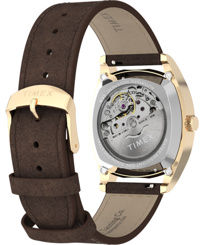 Marlin Chatham Automatic 36mm Leather Strap Watch