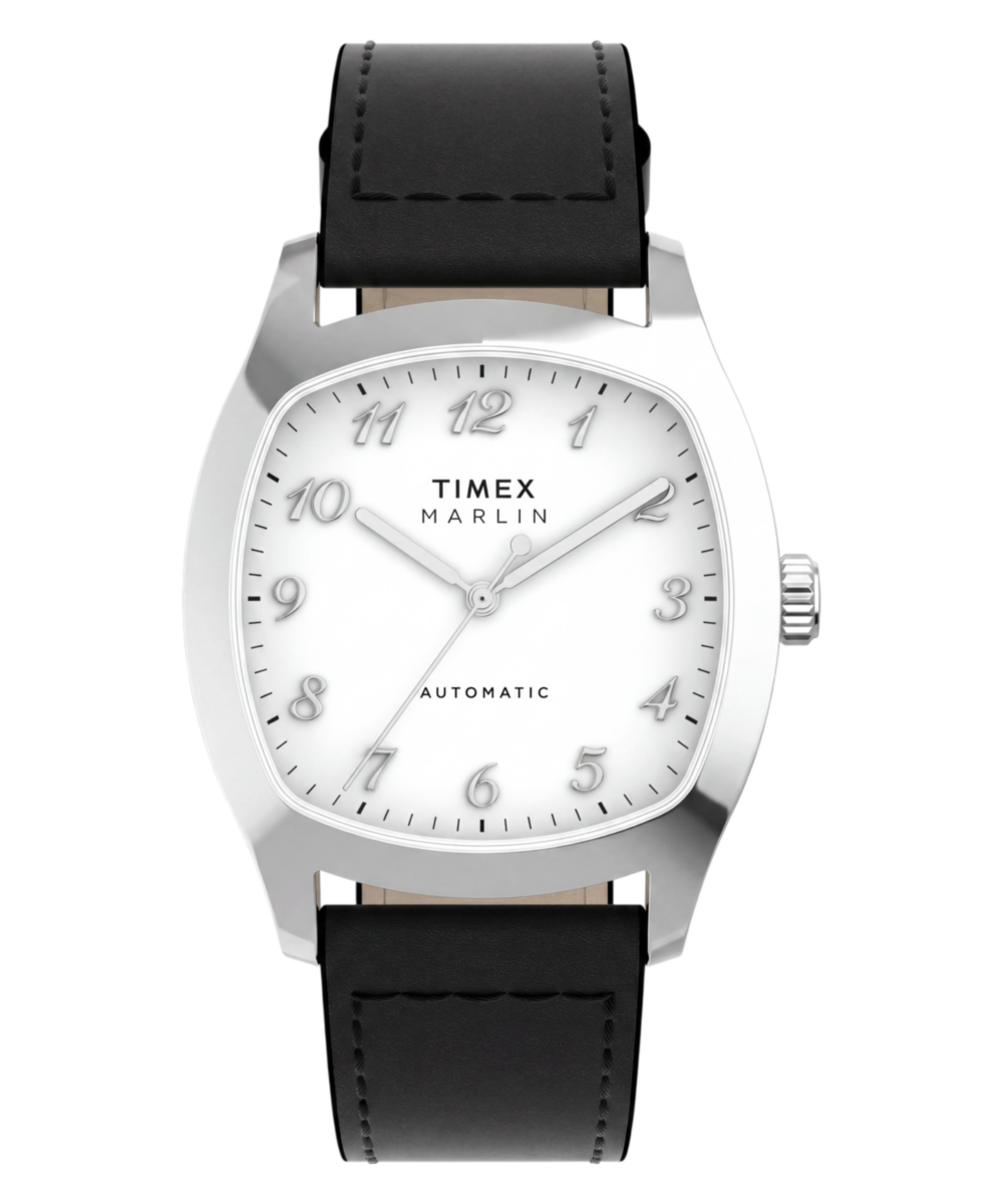 Marlin Chatham Automatic 36mm Leather Strap Watch