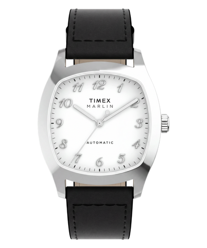 Marlin Chatham Automatic 36mm Leather Strap Watch