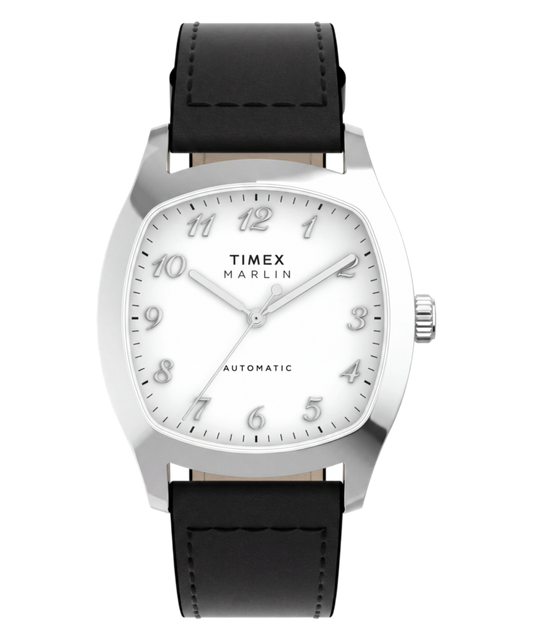 Marlin Chatham Automatic 36mm Leather Strap Watch
