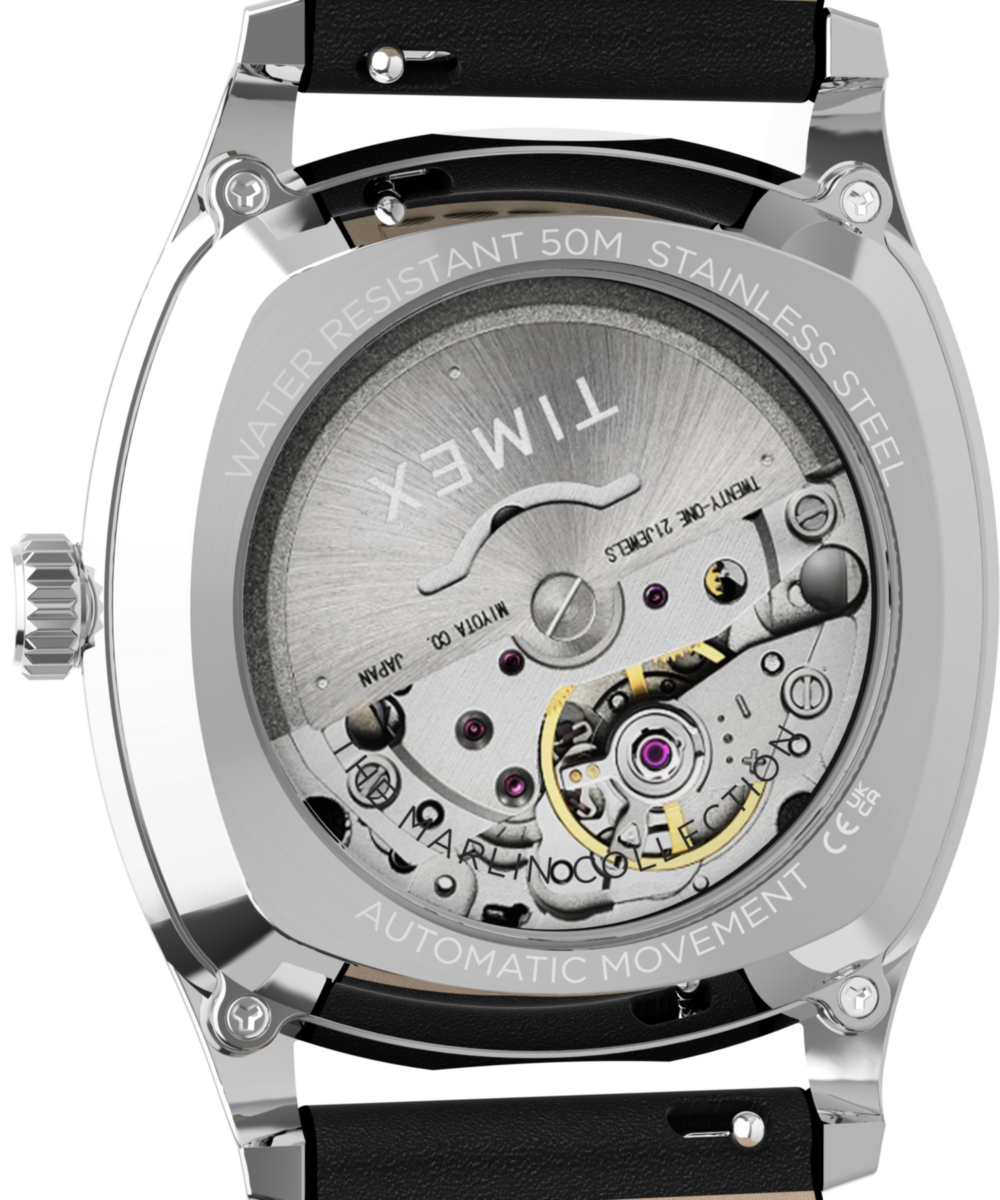 Marlin Chatham Automatic 36mm Leather Strap Watch