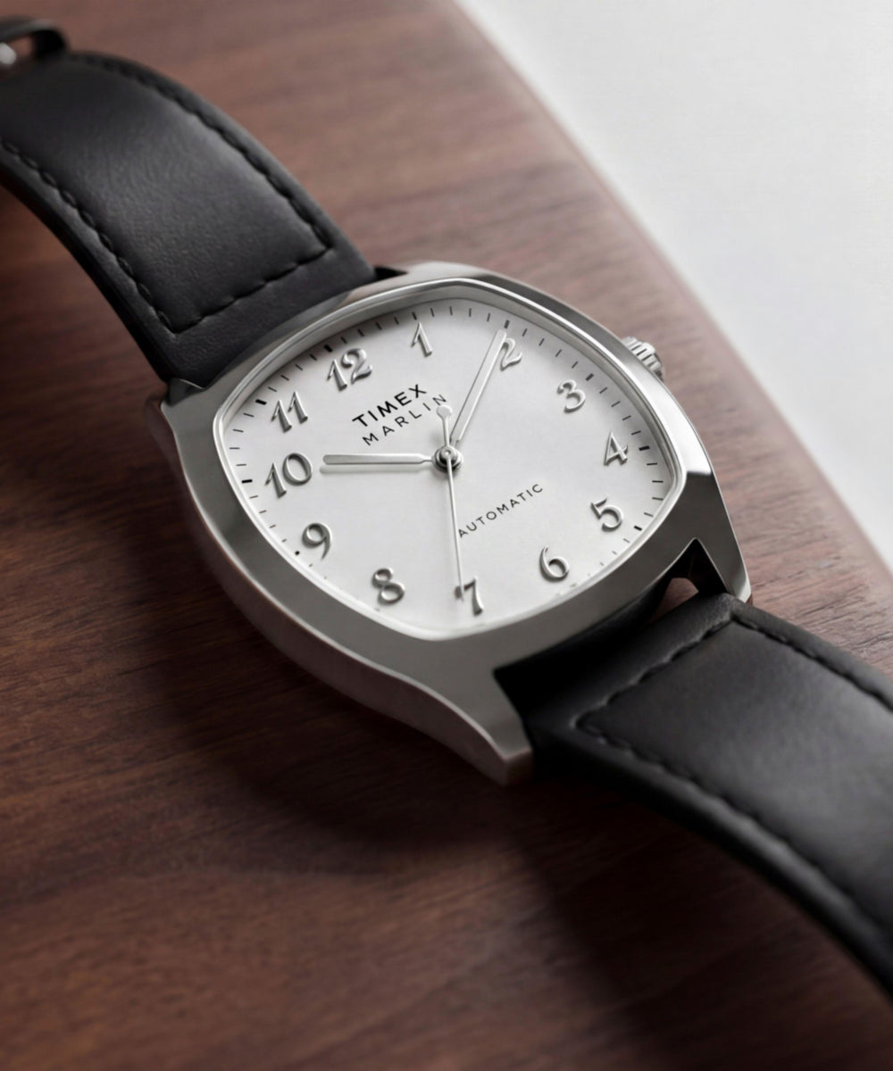 Marlin Chatham Automatic 36mm Leather Strap Watch