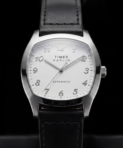 Marlin Chatham Automatic 36mm Leather Strap Watch