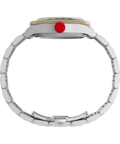 Waterbury Heritage Automatic GMT 41.5mm Stainless Steel Bracelet Watch