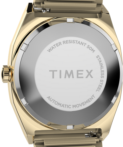 Timex Automatic 1983 E Line 34mm Stainless Steel Expansion Band Watch