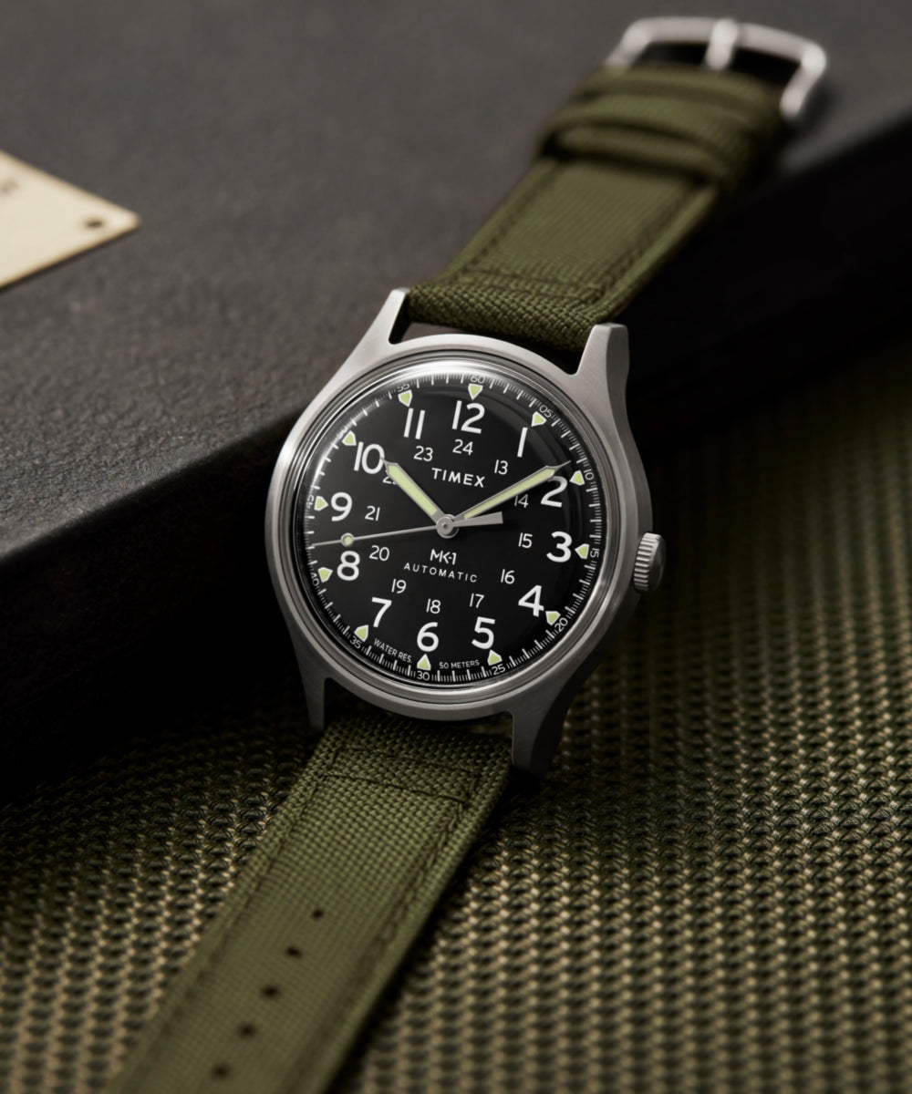 MK1 Automatic 40mm Fabric Strap Watch