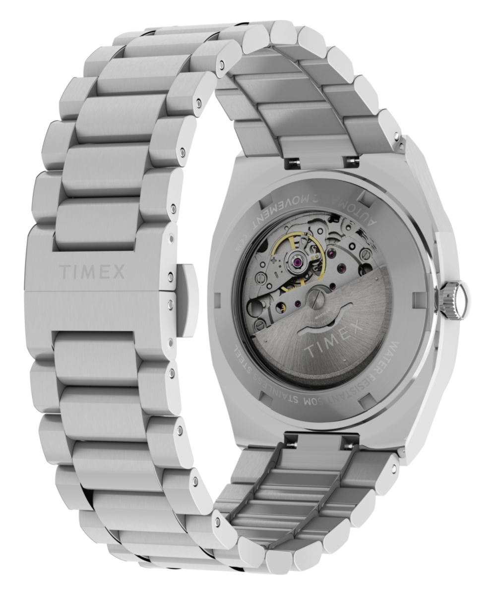 Timex Automatic E Line 38mm Stainless Steel Bracelet Watch