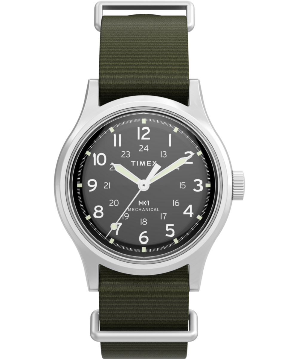 MK1 Hand-Wound 36mm Fabric Strap Watch