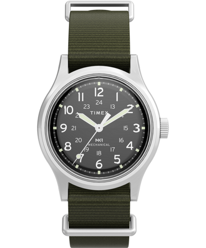 MK1 Hand-Wound 36mm Fabric Strap Watch
