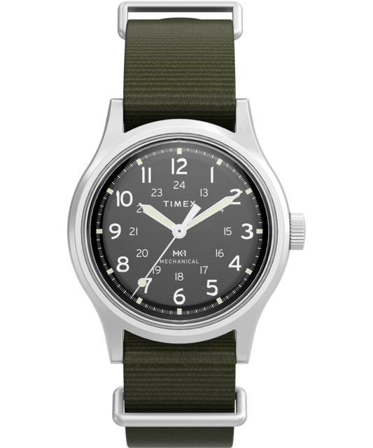 MK1 Hand-Wound 36mm Fabric Strap Watch