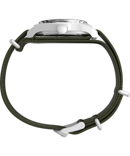 MK1 Hand-Wound 36mm Fabric Strap Watch