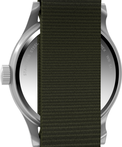 MK1 Hand-Wound 36mm Fabric Strap Watch