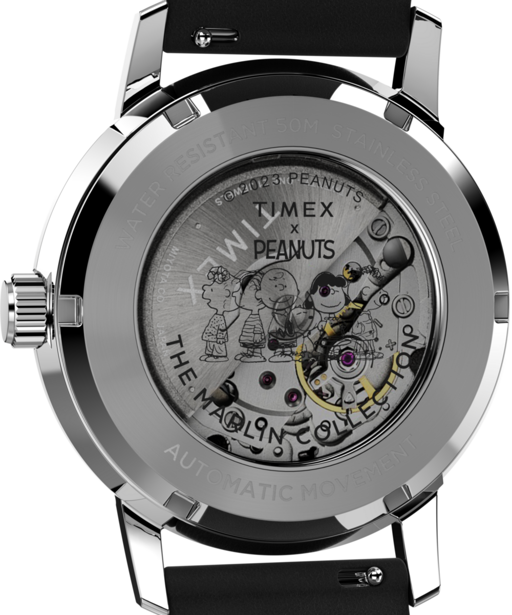 Peanuts x Timex Marlin Automatic Snoopy Flying Ace 40mm Leather Stra