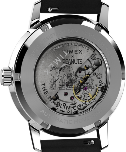 Peanuts x Timex Marlin Automatic Snoopy Flying Ace 40mm Leather Stra