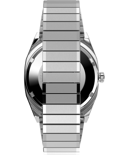 Timex Automatic 1983 E Line 34mm Stainless Steel Expansion Band Watch