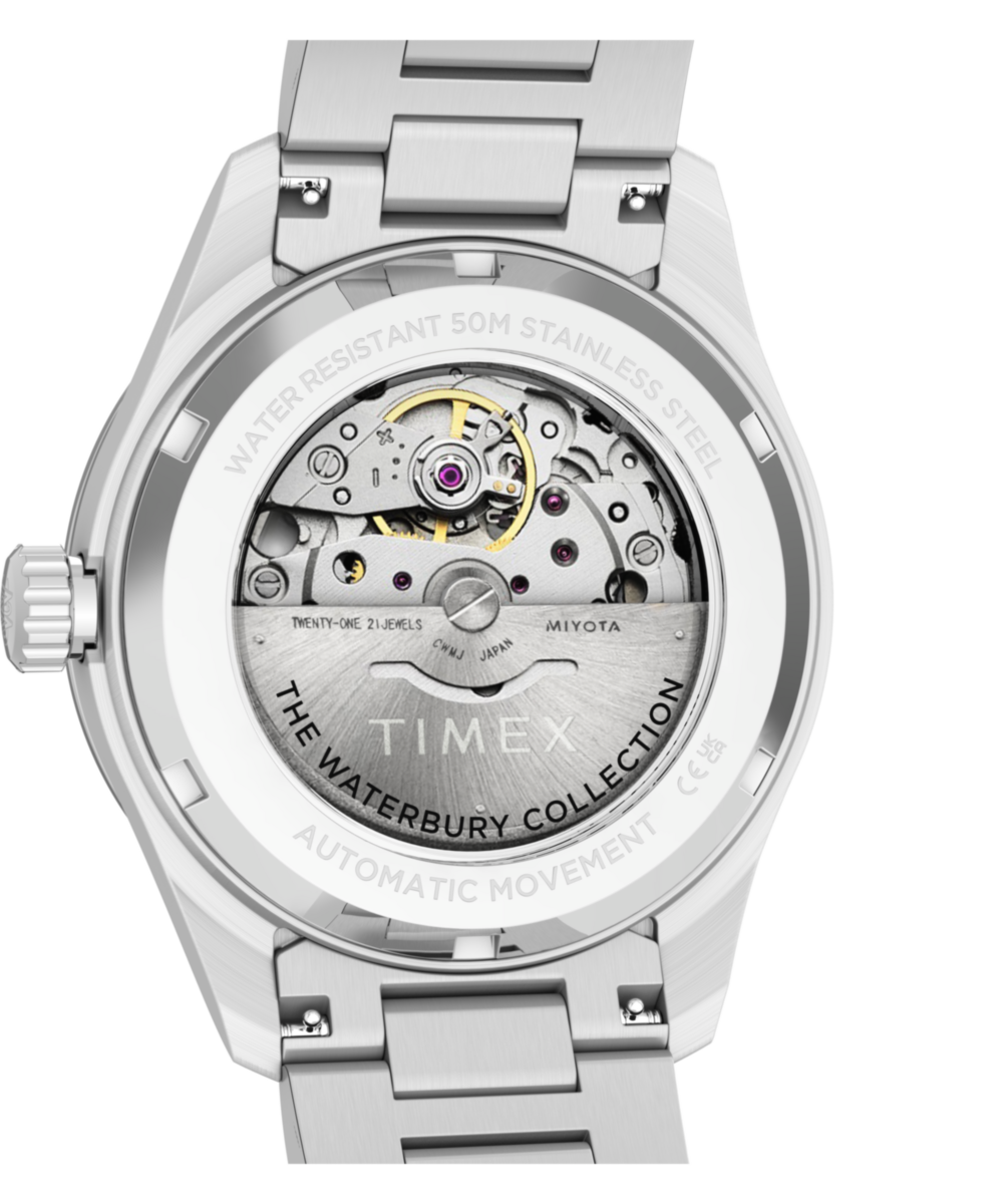 Waterbury Heritage Automatic 39mm Stainless Steel Bracelet Watch