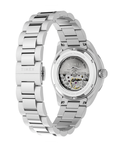 Waterbury Heritage Automatic 39mm Stainless Steel Bracelet Watch