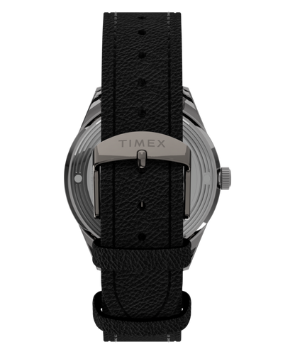 Marlin Jet Titanium Automatic GMT 40mm Leather Strap Watch