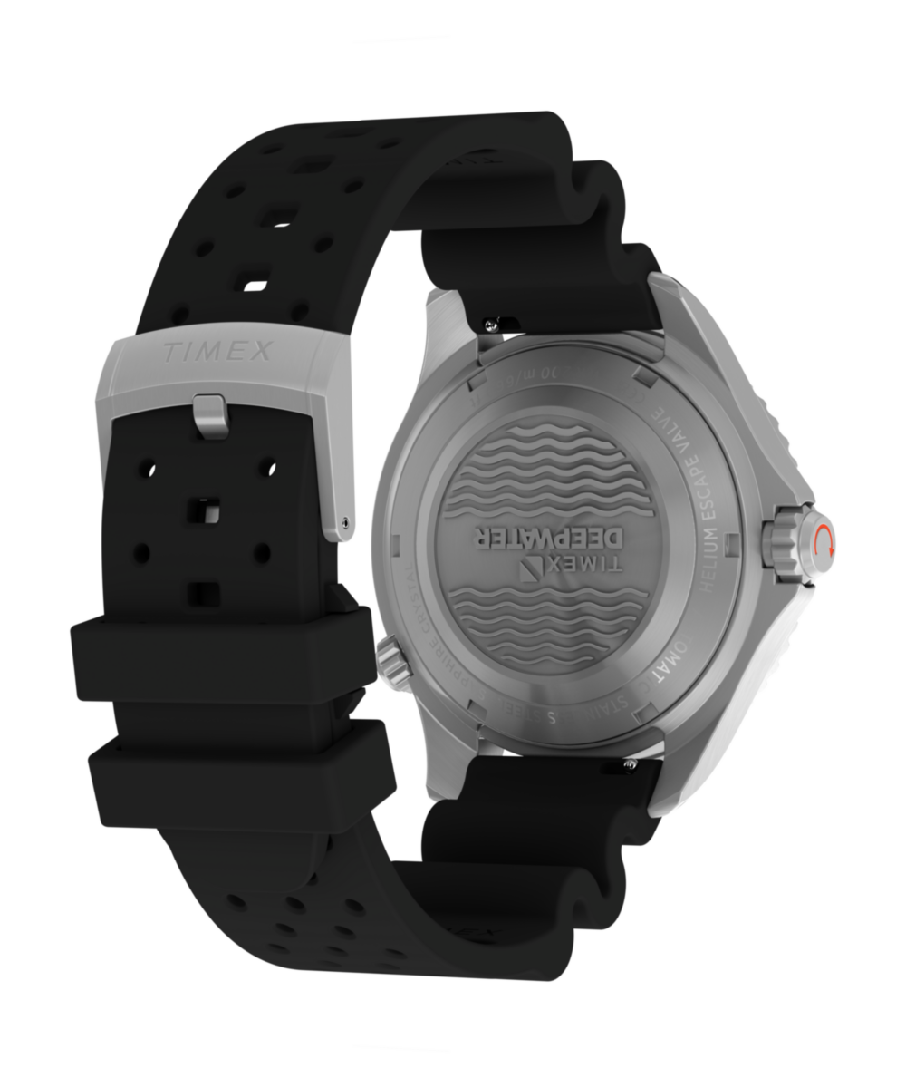 Deepwater Meridian 200 HEV Automatic 44mm HNBR Synthetic Rubber Strap
