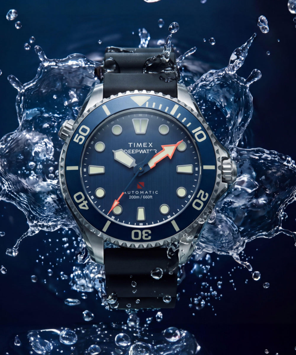 Deepwater Meridian 200 HEV Automatic 44mm HNBR Synthetic Rubber Strap