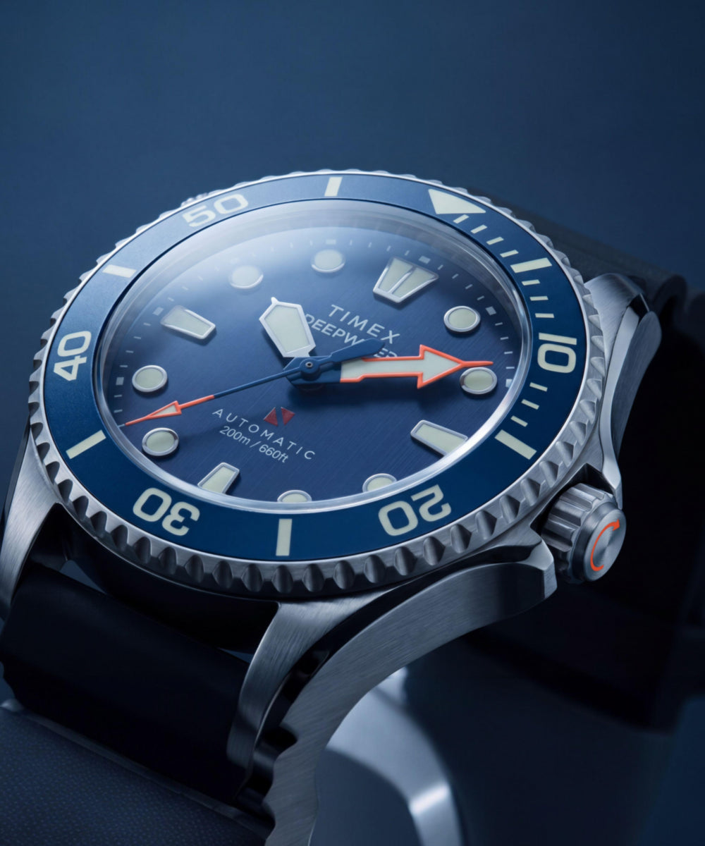 Deepwater Meridian 200 HEV Automatic 44mm HNBR Synthetic Rubber Strap