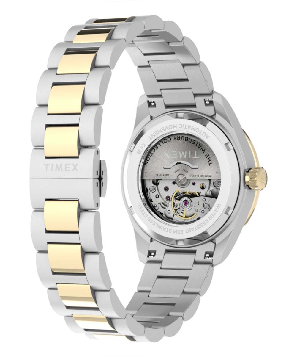 Waterbury Heritage Automatic 39mm Stainless Steel Bracelet Watch