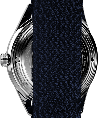 Marlin Jet Automatic 38mm Fabric Strap Watch