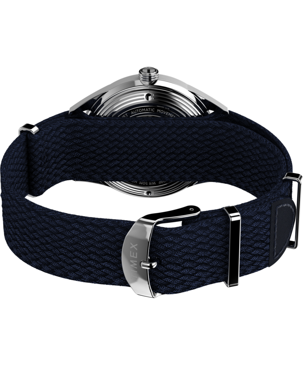 Marlin Jet Automatic 38mm Fabric Strap Watch