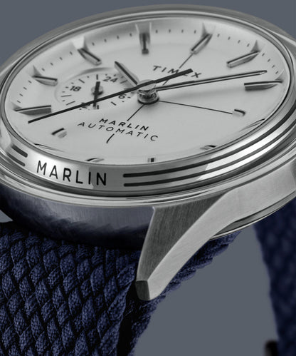 Marlin Jet Automatic 38mm Fabric Strap Watch