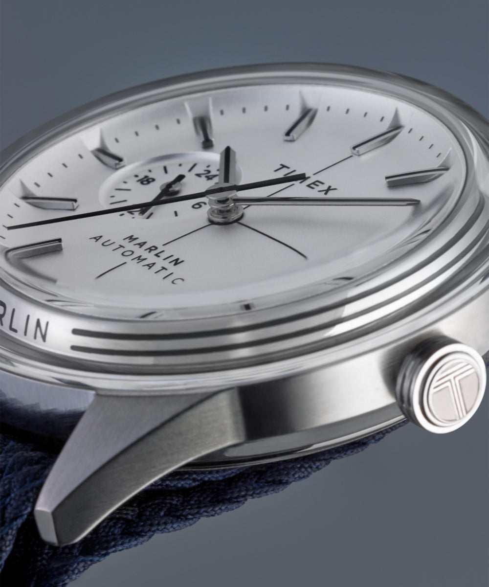 Marlin Jet Automatic 38mm Fabric Strap Watch
