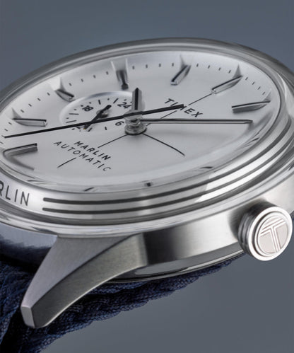 Marlin Jet Automatic 38mm Fabric Strap Watch