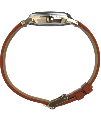 Peanuts x Timex Marlin Hand-Wound Snoopy Tennis 34mm Leather Strap W
