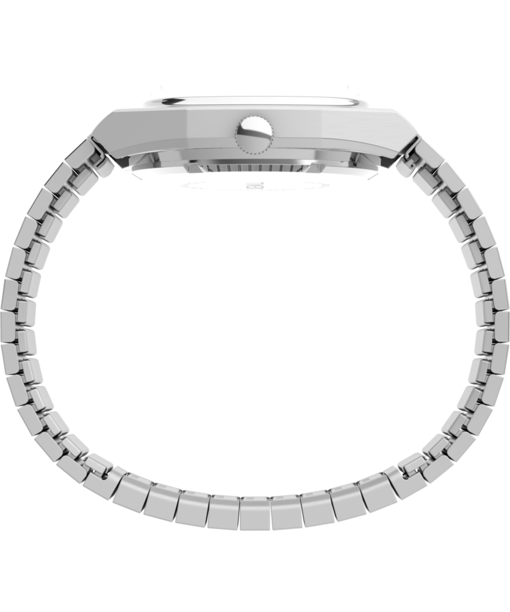 Timex Automatic 1983 E Line Reissue 34mm Stainless Steel Expansion Ba
