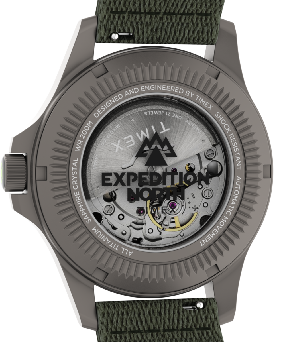 Expedition Field Post Titanium Automatic 41mm Recycled Fabric Strap W
