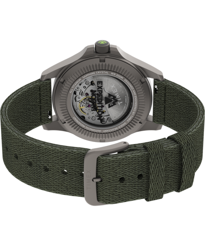 Expedition Field Post Titanium Automatic 41mm Recycled Fabric Strap W