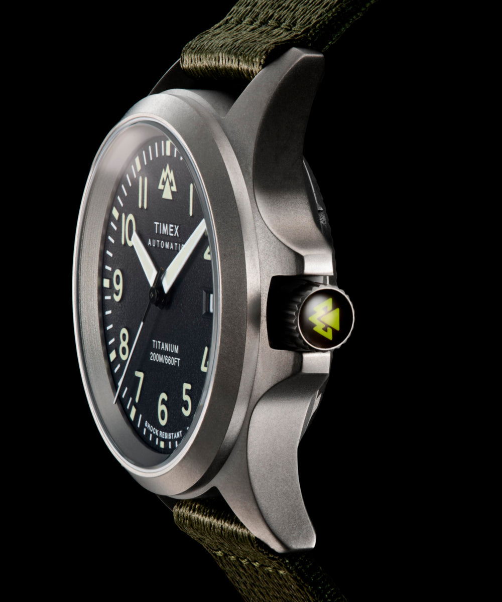 Expedition Field Post Titanium Automatic 41mm Recycled Fabric Strap W