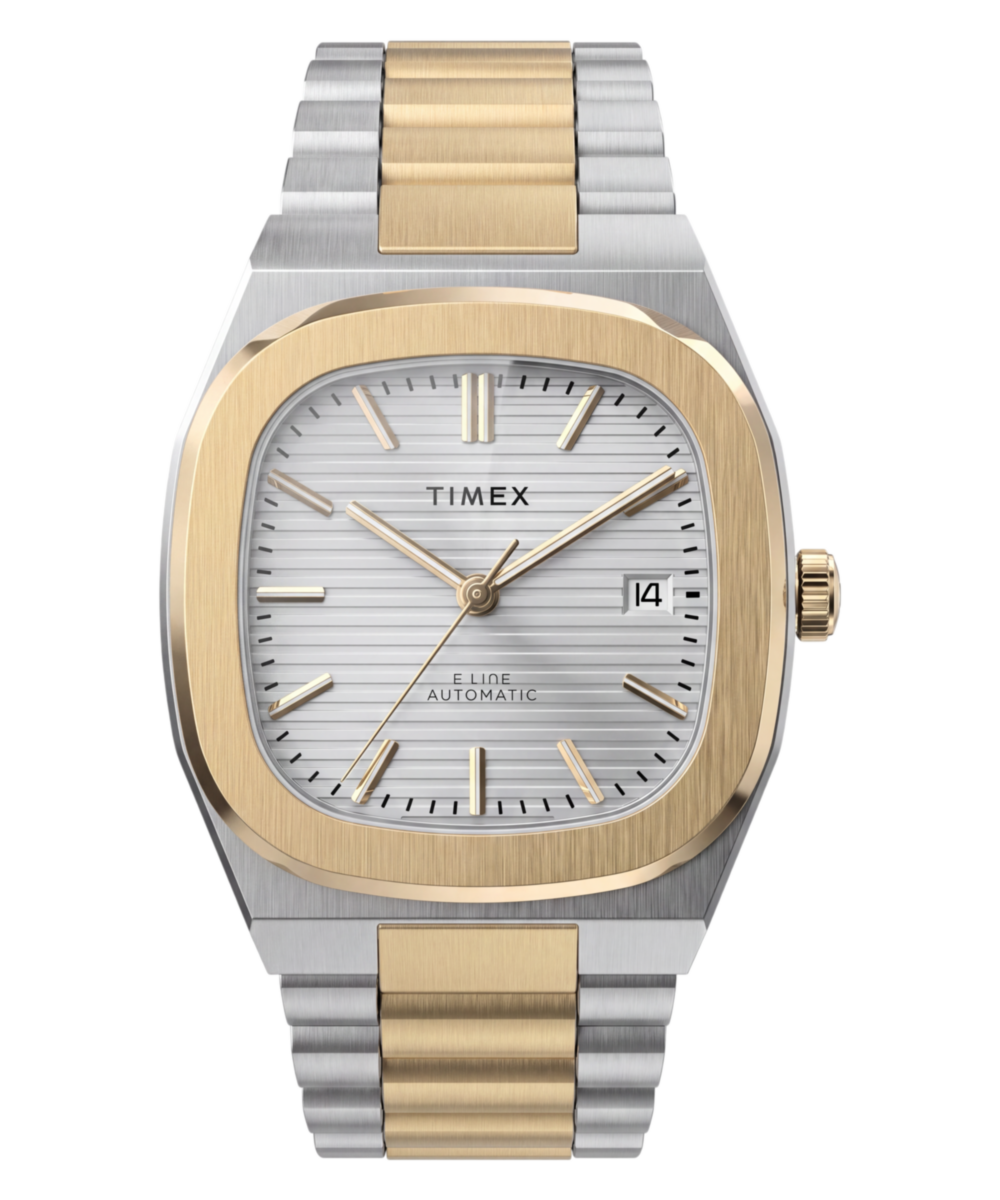 Timex Automatic E Line 38mm Stainless Steel Bracelet Watch