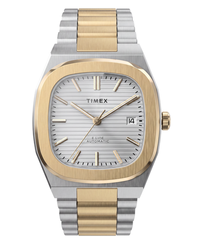 Timex Automatic E Line 38mm Stainless Steel Bracelet Watch