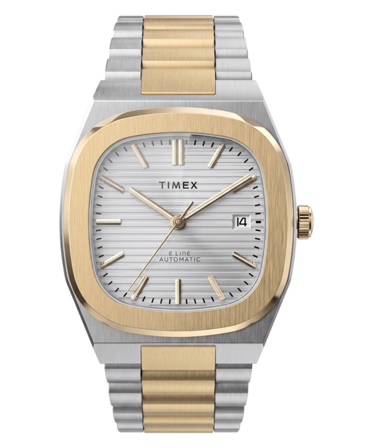 Timex Automatic E Line 38mm Stainless Steel Bracelet Watch
