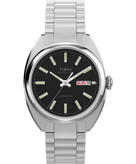 Marlin Draper Automatic 37mm Stainless Steel Bracelet Watch