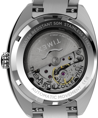 Marlin Draper Automatic 37mm Stainless Steel Bracelet Watch
