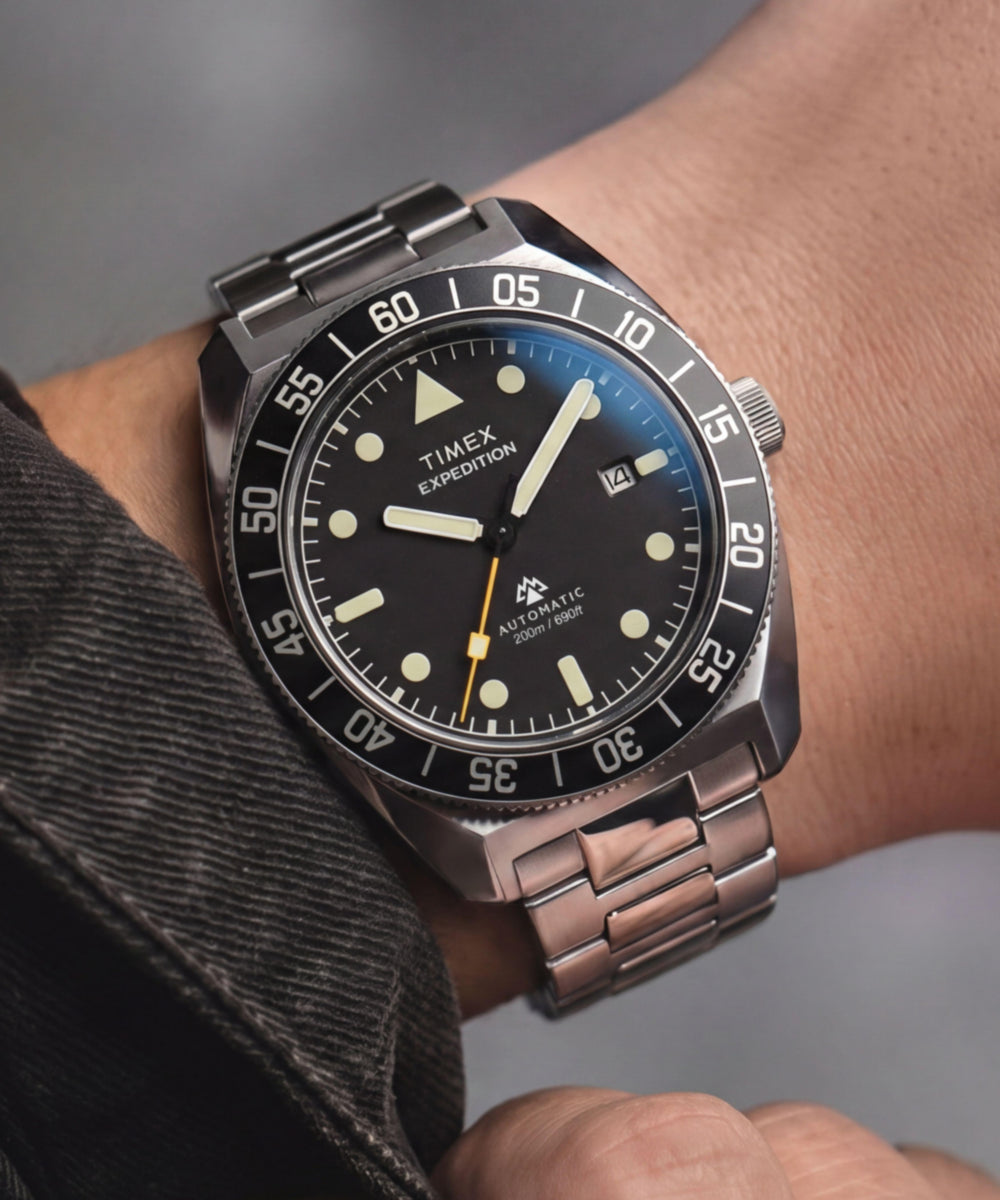 Expedition Pioneer Automatic 41mm Stainless Steel Bracelet Watch