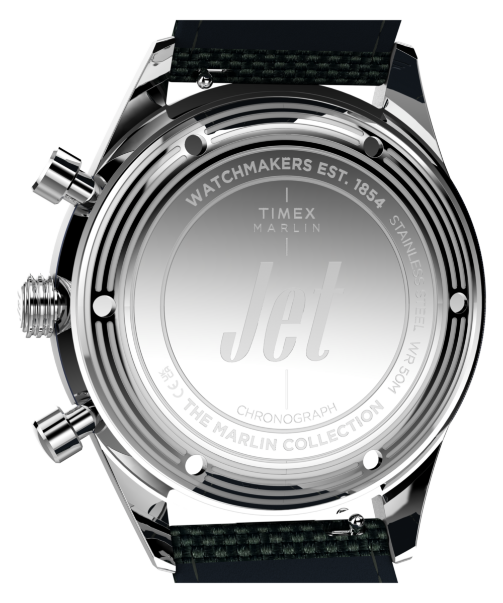 Marlin Jet Chronograph 40mm Fabric Strap Watch